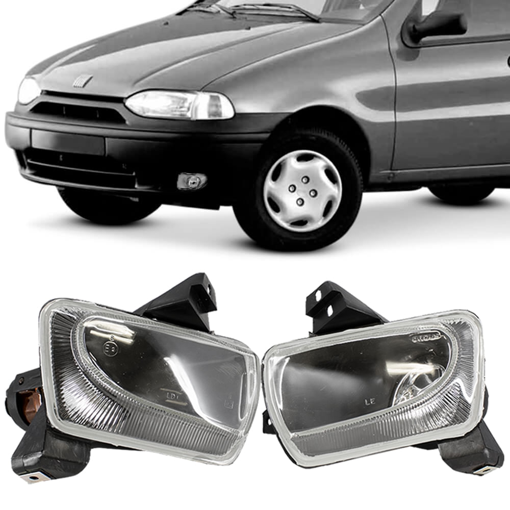 Kit Farol Milha Palio Weekend 96 2000 Auxiliar Neblina Orgus