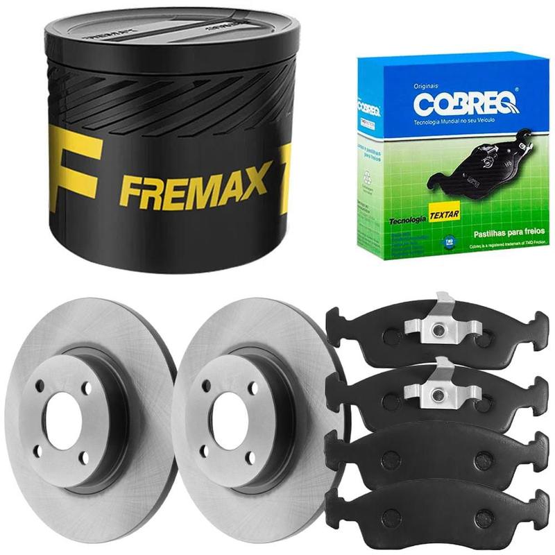 Kit Pastilha Disco Dianteiro Solido Fiat Argo 1 0 6V 2017 2023 Fremax Fras Le