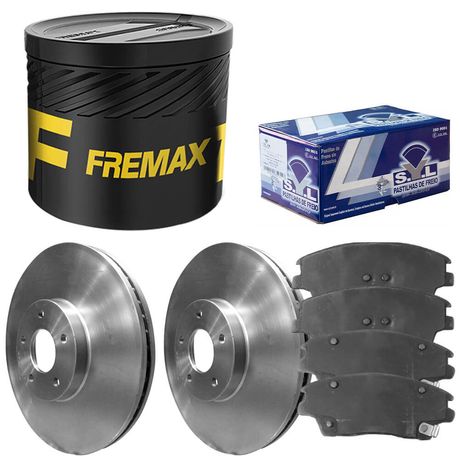 Kit Pastilha Disco Dianteiro Ventilado Sportage 2 0 2016 2021 Fremax Cobreq
