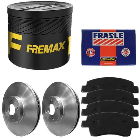 Kit Pastilha Disco Dianteiro Ventilado Toyota Etios 1 3 2012 2021 Fremax Cobreq