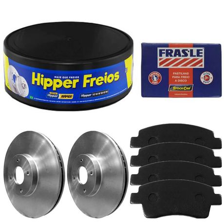 Kit Pastilha Disco Dianteiro Ventilado Toyota Yaris 1 3 1 5 2018 2021 Hipper Freios Lonaflex