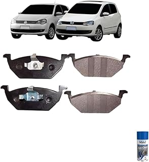 Kit Pastilha Disco Freio Gol G5 Saveiro G5 Voyage G5 2008 2014 Dianteiro Ventilado Teves TRW