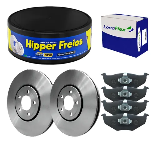 Kit Pastilha Disco Freio Passat 2 0 94 96 Dianteiro Ventilado
