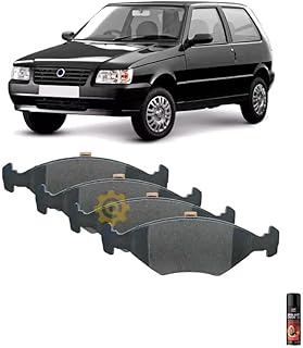 Kit Pastilha Disco Freio Uno Turbo 94 96 Dianteiro Teves Frasle