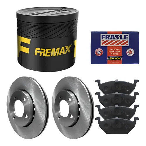 Kit Pastilha Disco Freio VW Up 1 0 TSI 2016 2018 Dianteiro Teves Frasle Fras-le