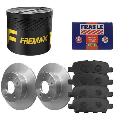 Kit Pastilha Disco Sentra 2 0 2015 2018 Dianteiro Frasle Fras-le