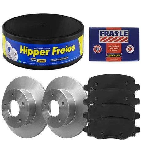 Kit Pastilha Disco Traseiro Solido Compass 2 0 2017 2021 Hipper Freios Fras Le