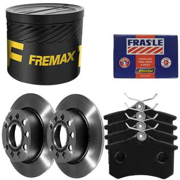 Kit Pastilha Disco Traseiro Solido Jetta 1 4 TSI 2018 2020 Fremax Fras Le