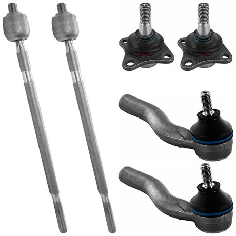 Kit Pivô Terminal Axial Direção Fiat Palio 2001 2015 Nakata