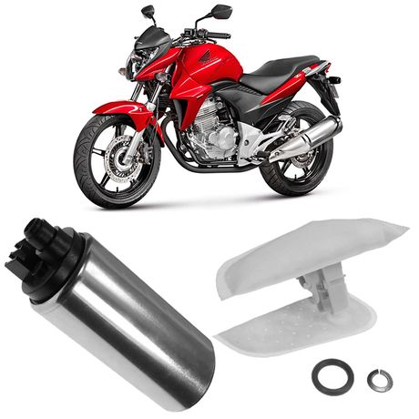 Kit Refil Bomba Combustível CB300 2010 2012 Gauss GM15008 CB300, GM15008