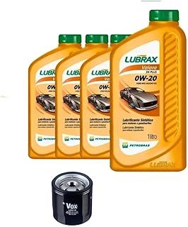 Kit Troca de Oléo 0w20 + Filtro Onix/Prisma 1.4 8v 6 marchas 2016 2017 2018 2019