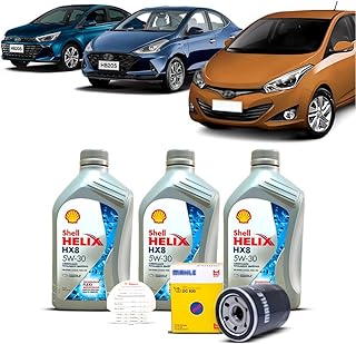 Kit Troca de Oleo 5w30 e Filtro HB20s 1.0 12V 2012 A 2022