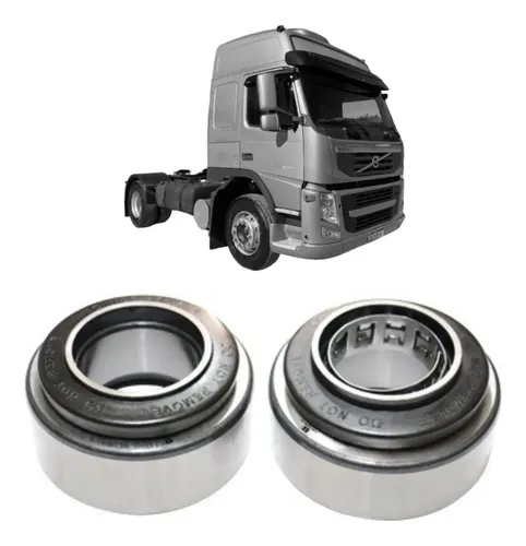 Kit Rolamento Roda Traseira Volvo Fh Nh