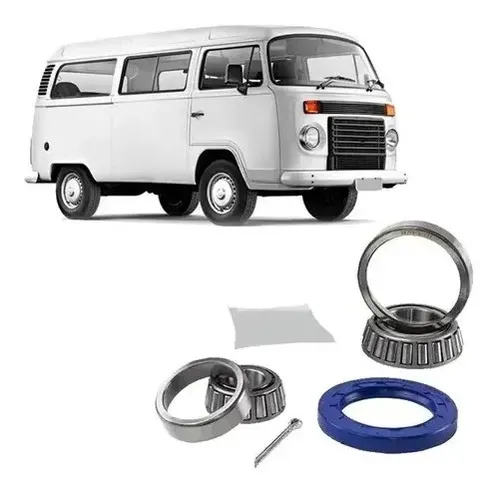 Kit Rolamento Roda Traseira VW Kombi 78 2013