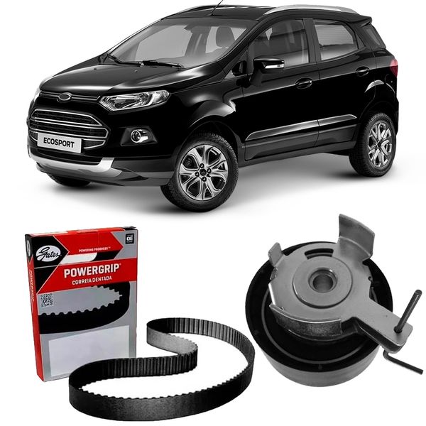 Kit Tensor Correia Dentada Ford Ecosport Fiesta Ka 1 5 1 6 Gates KS403