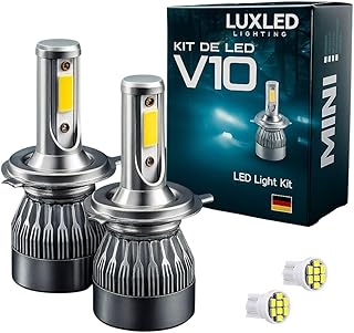 Kit Lâmpada LED H4 Fox 2004 2005 2006 2007 2008 2010 2011 2012 2013 2014 20000 Lumens Alto Baixo Super Branca 6000K Ultra Potente À Prova D’Água Farol Foco Simples