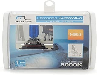 Multilaser Lâmpada Automotiva Hb4 12V 51W Super Branca Par - Au814
