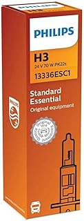 Lâmpada Halógena Farol H3 Standard Essential Philips 24v