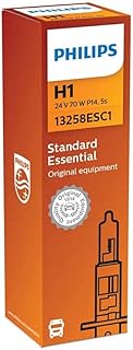 Lâmpada Halógena Farol H1 24v Standard Essential Philips 70w