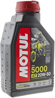 Óleo Lubrificante Motul 5000 20W50 Moto 4T (1 Litro)