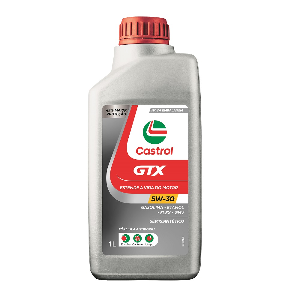 Óleo Semissintetico 5W30 Gtx Ultraclean API Sn Castrol 1 Litro