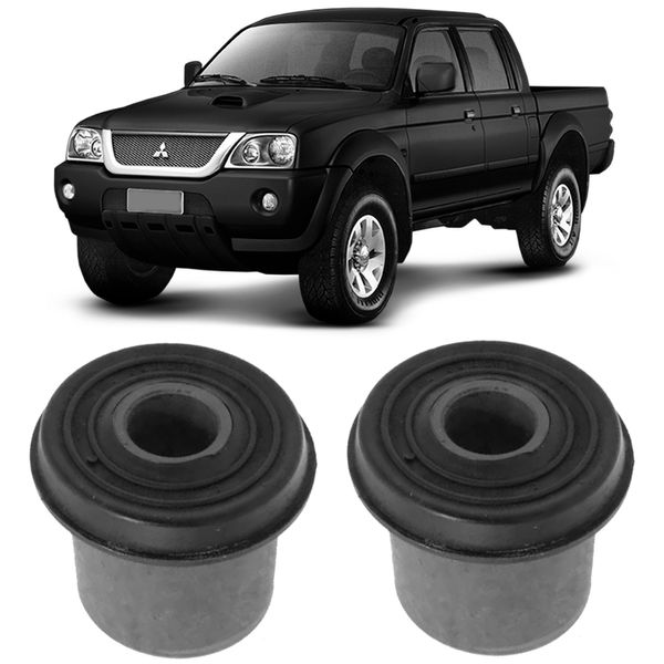 Par Bucha Bandeja Balança L200 Pajero Sport Dianteiro Nakata NB19000