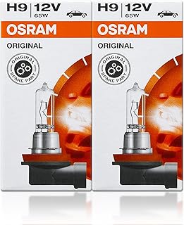Par Lâmpada Azul Halogena Maxligth H9 12V 65W PGJ19 5 Gauss GL81H9 PGJ19, GL81H9