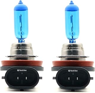 PAR DE LAMPADAS HALOGENA SUPER BRANCA H9 8500K 55W 12V