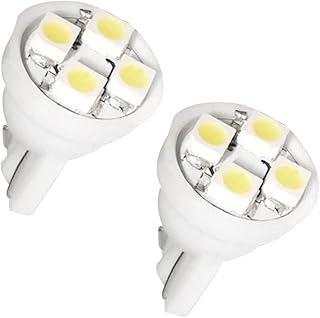 Par Lâmpada LED Lamp Autopoli Esmagada Azul 09W 12V W2 1X9 5D Sinalização