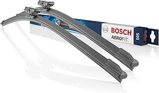 Bosch Jogo de Palhetas Dianteiras Aerofit sSD3 para Limpadores de Para-brisa (Agile 2012 ->, Montana 2012 -> 2010) com Tratamento de Grafite, 21" 530 mm e 18" 450 mm, Par