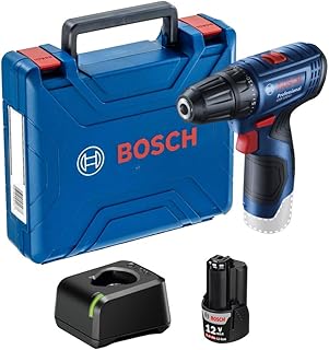 Parafusadeira Furadeira Bateria 12V Gsr 120 Li Carregador 06019G80E1000 Bosch