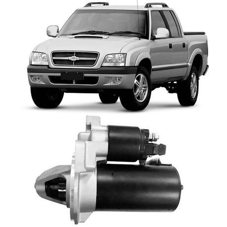 Partida Arranque 12V Gm Blazer S10 4 3 96 2003 Bosch F042003047