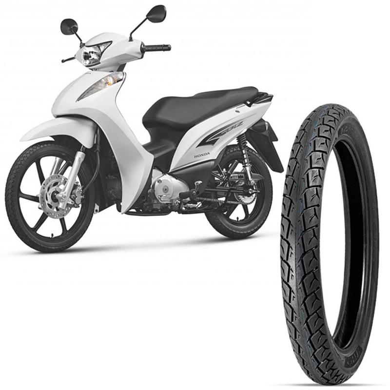 Pneu Moto Biz 125 Levorin Aro 14 80 100 14 49L Tt Traseiro Dingo EVO