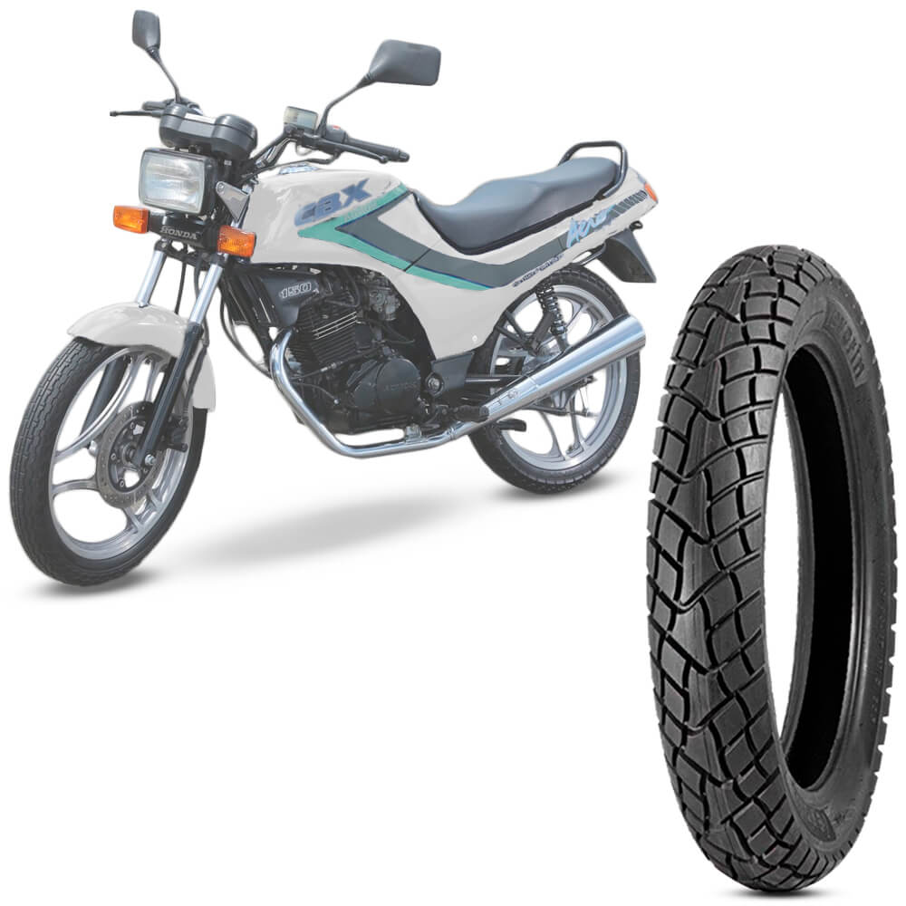Pneu Moto Cbx 150 Levorin Aro 18 100 80 18 53S Traseiro Dual Sport