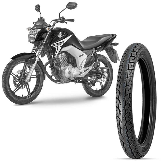 Pneu Moto Cg 150 Cargo Levorin Aro 18 90 90 18 57P Traseiro Street Runner