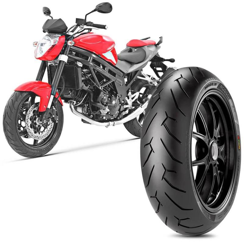 Pneu Moto Comet Gt 650 Pirelli Aro 17 160 60 17 69W Tl Traseiro