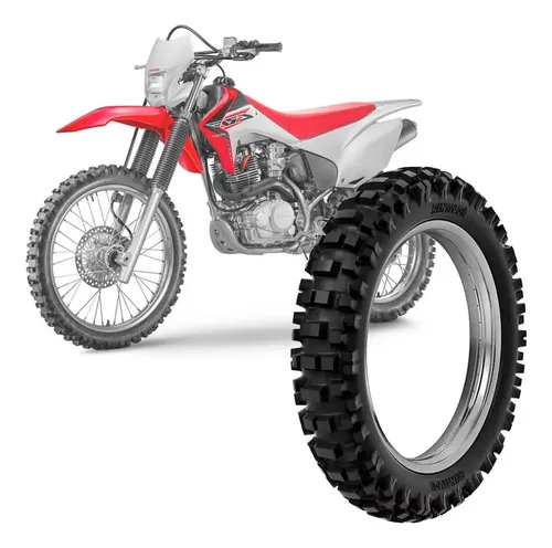 Pneu Moto Crf 230F Rinaldi Aro 18 100 100 18 Tt 64M Traseiro SR39