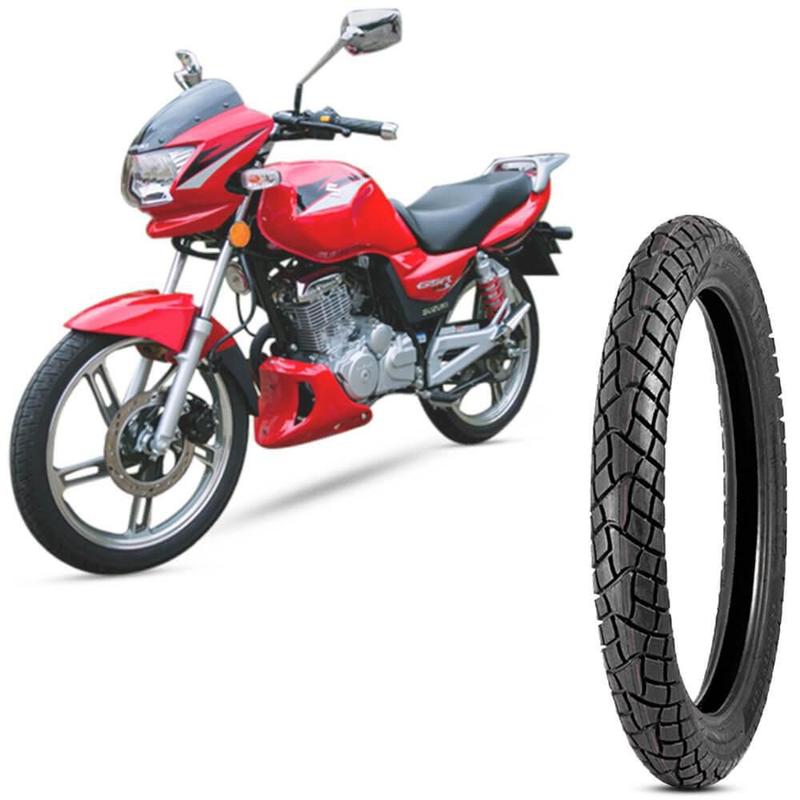 Pneu Moto Gsr 125 Levorin Aro 18 80 100 18 47P Dianteiro Dual Sport 2