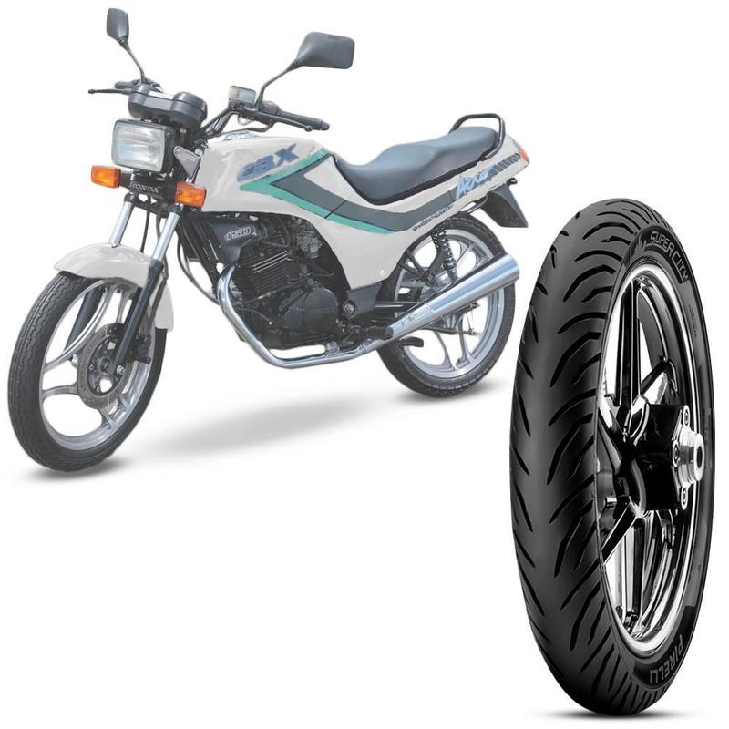 Pneu Moto Honda Cbx 150 Pirelli Aro 18 90 90 18 51P Tt Traseiro