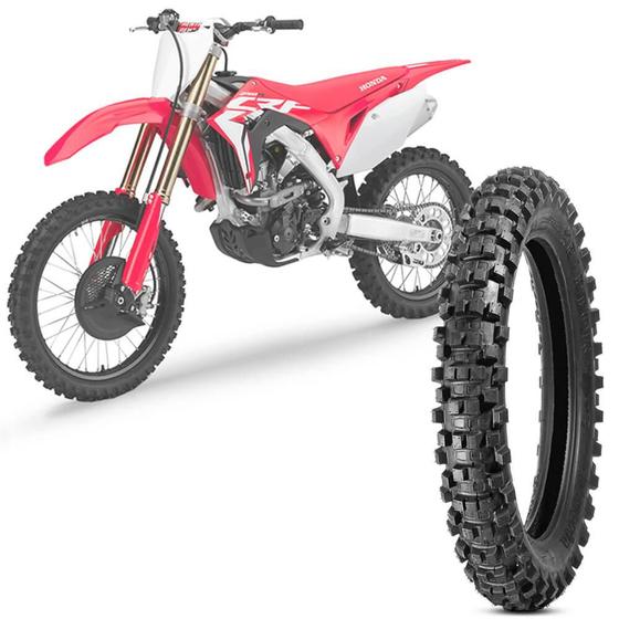 Pneu Moto Honda Crf 250X Levorin Aro 19 110 90 19 Nhs Traseiro Raptor