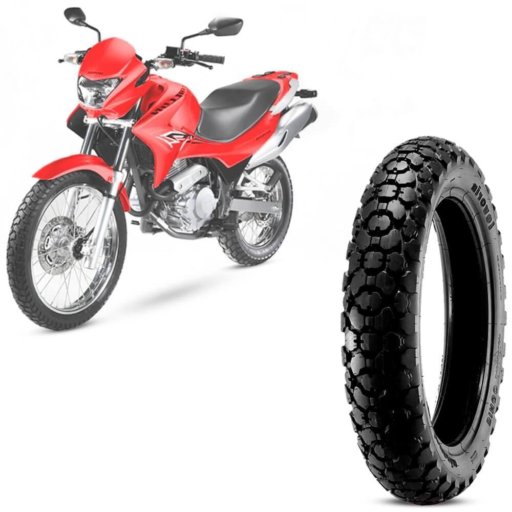 Pneu Moto Levorin Aro 17 120 90 17 64S Traseiro Dingo EVO