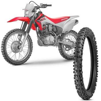 Pneu Moto Levorin Aro 21 80 100 21 Nhs Dianteiro Raptor