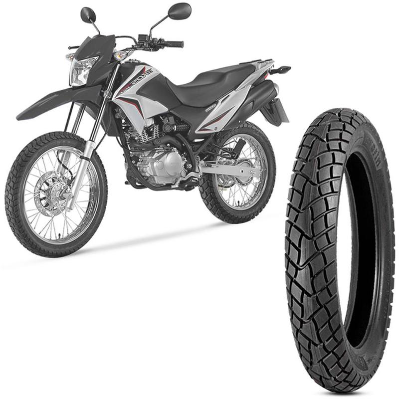 Pneu Moto Nxr 150 Bros Levorin Aro 17 110 90 17 60P Traseiro Duna EVO 2