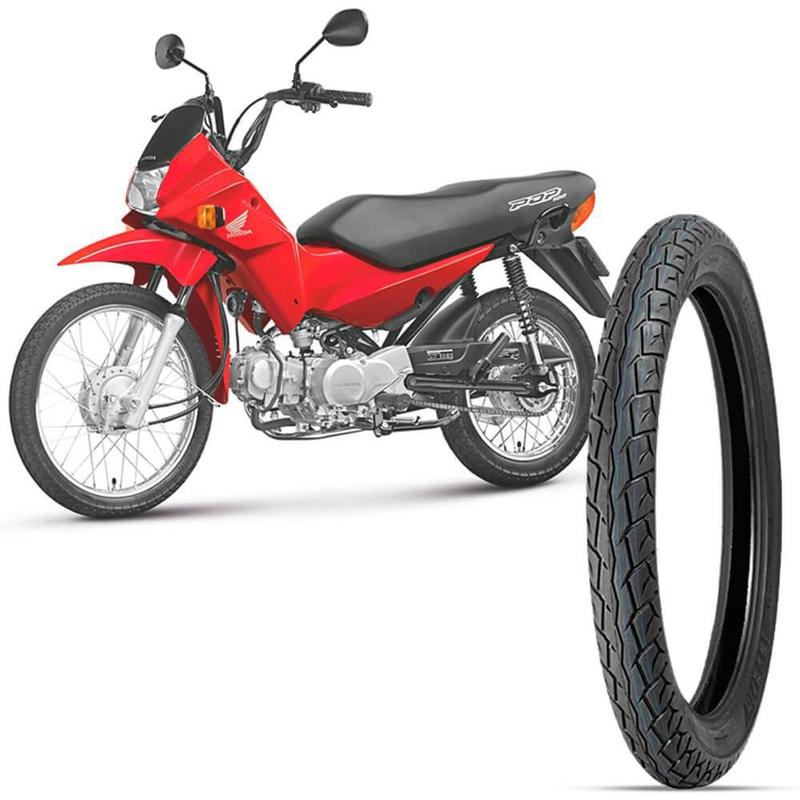 Pneu Moto Pop 100 Levorin Aro 17 60 100 17 33L Dianteiro Matrix
