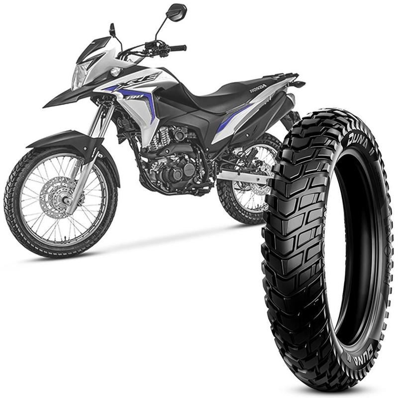 Pneu Moto Xre 190 Levorin Aro 17 110 90 17 60P M C Traseiro Duna Ii