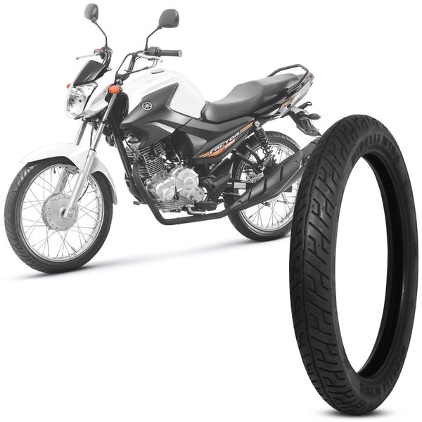 Pneu Moto Yamaha Ybr 150 Pirelli Aro 18 2 75 18 42P Tl Dianteiro MT65