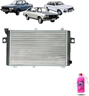 Kit Radiador Ford Corcel II Del Rey + Aditivo Radiador Visconde RV Extra Rosa