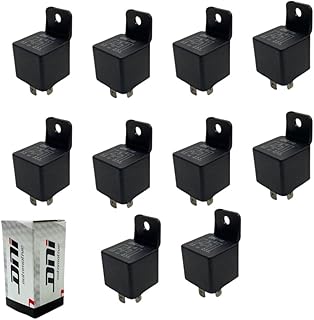 Relé Auxiliar Reversor Universal 10A 40A 12V 5 Terminais Eletrika EKX0140R