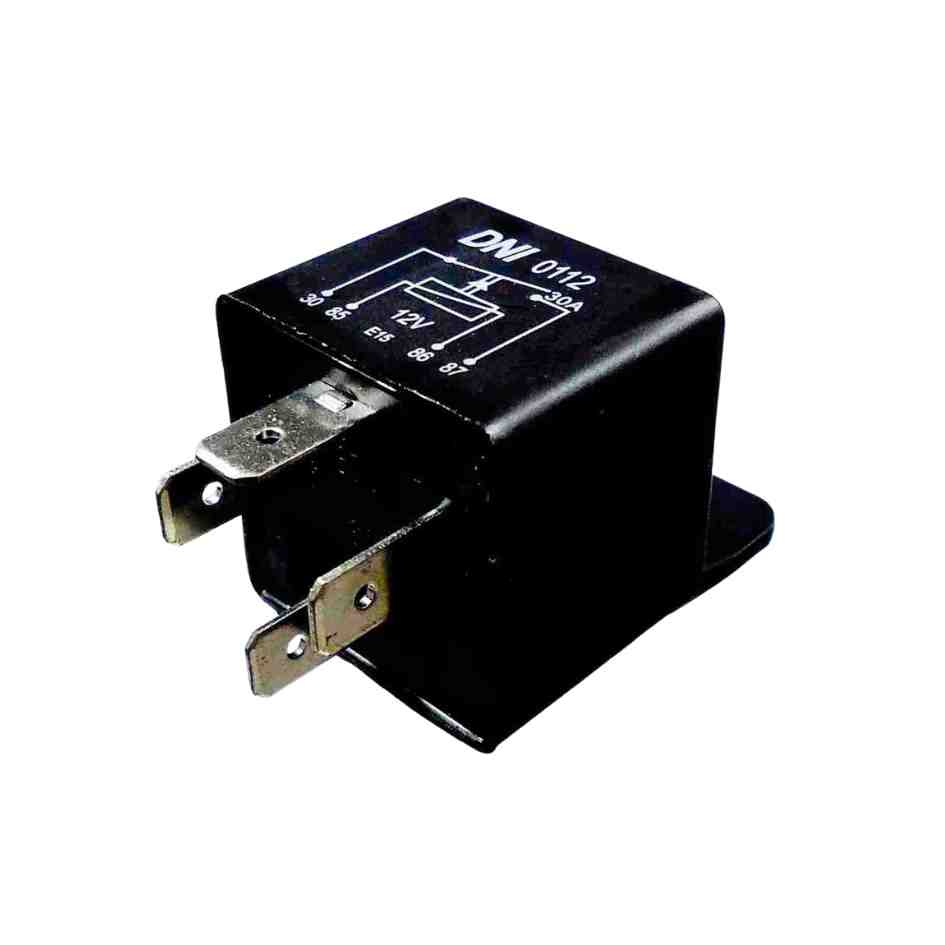 Relé Bomba Combustível 4 Terminais 12V 30A S Suporte 185714