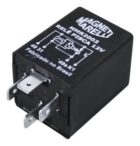 Relé Comando Pisca 4 Terminais 12V C Suporte 185914